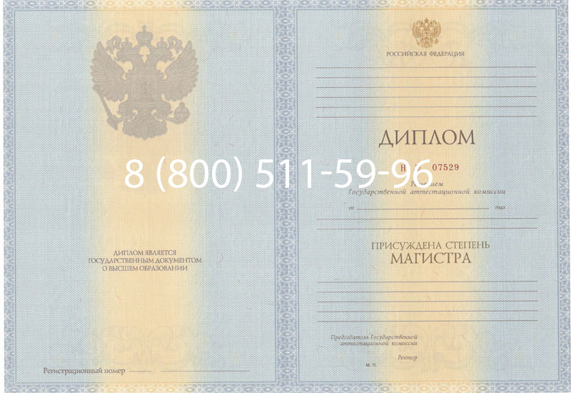 Купить Диплом магистра 2012-2013 годов в Рязани